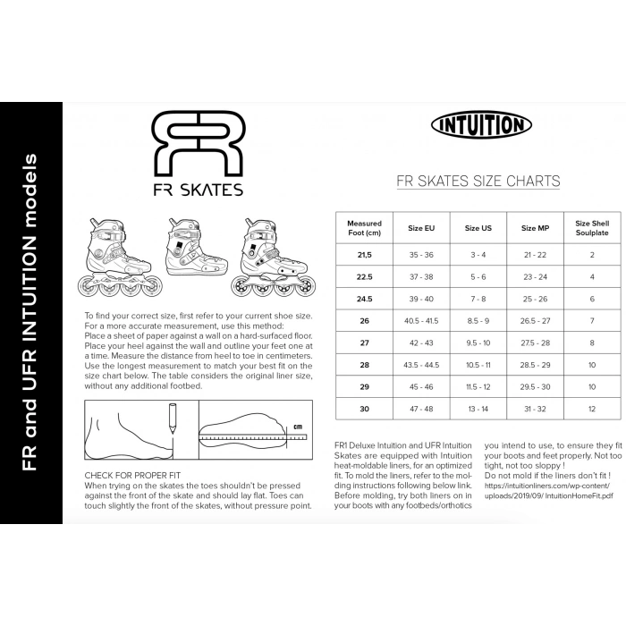 FR SKATES FR1 310 Intuition Black 2024